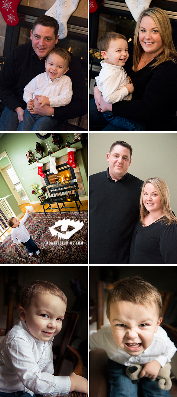 christmas family photos professional