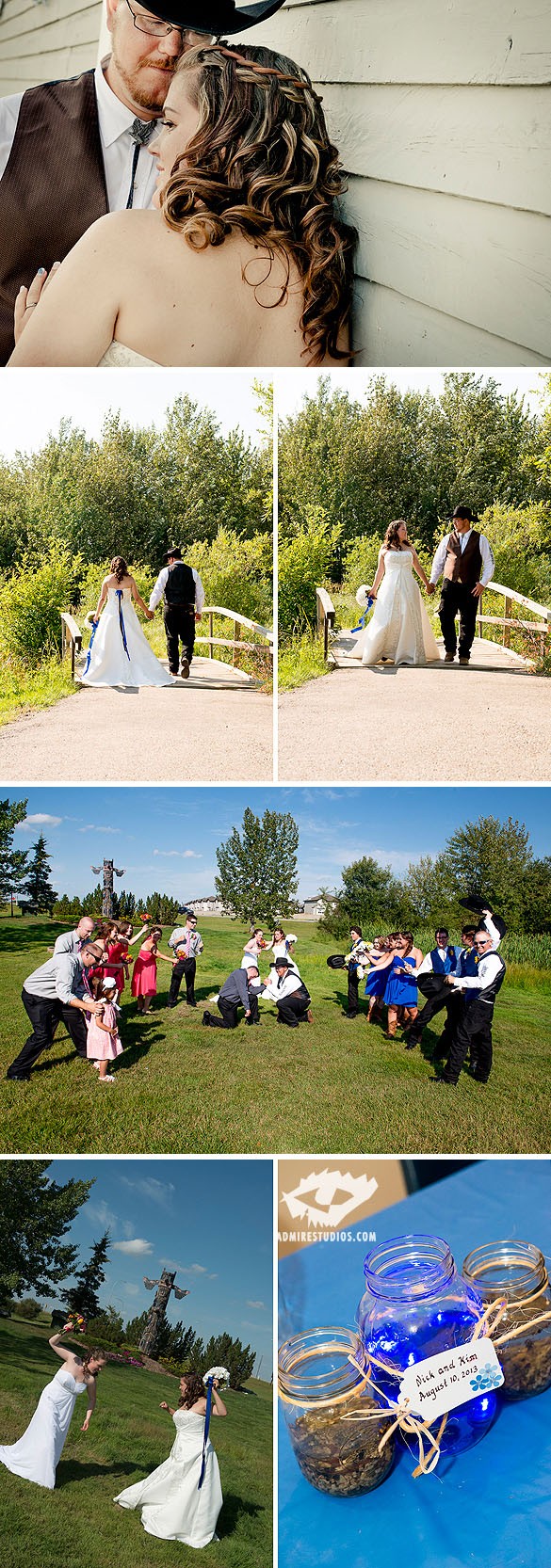 Edmonton Western Wedding